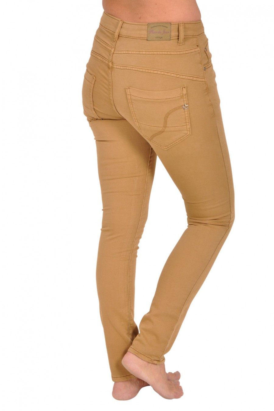 Jogjeans Place du Jour camel knoopsluiting Place du Jour