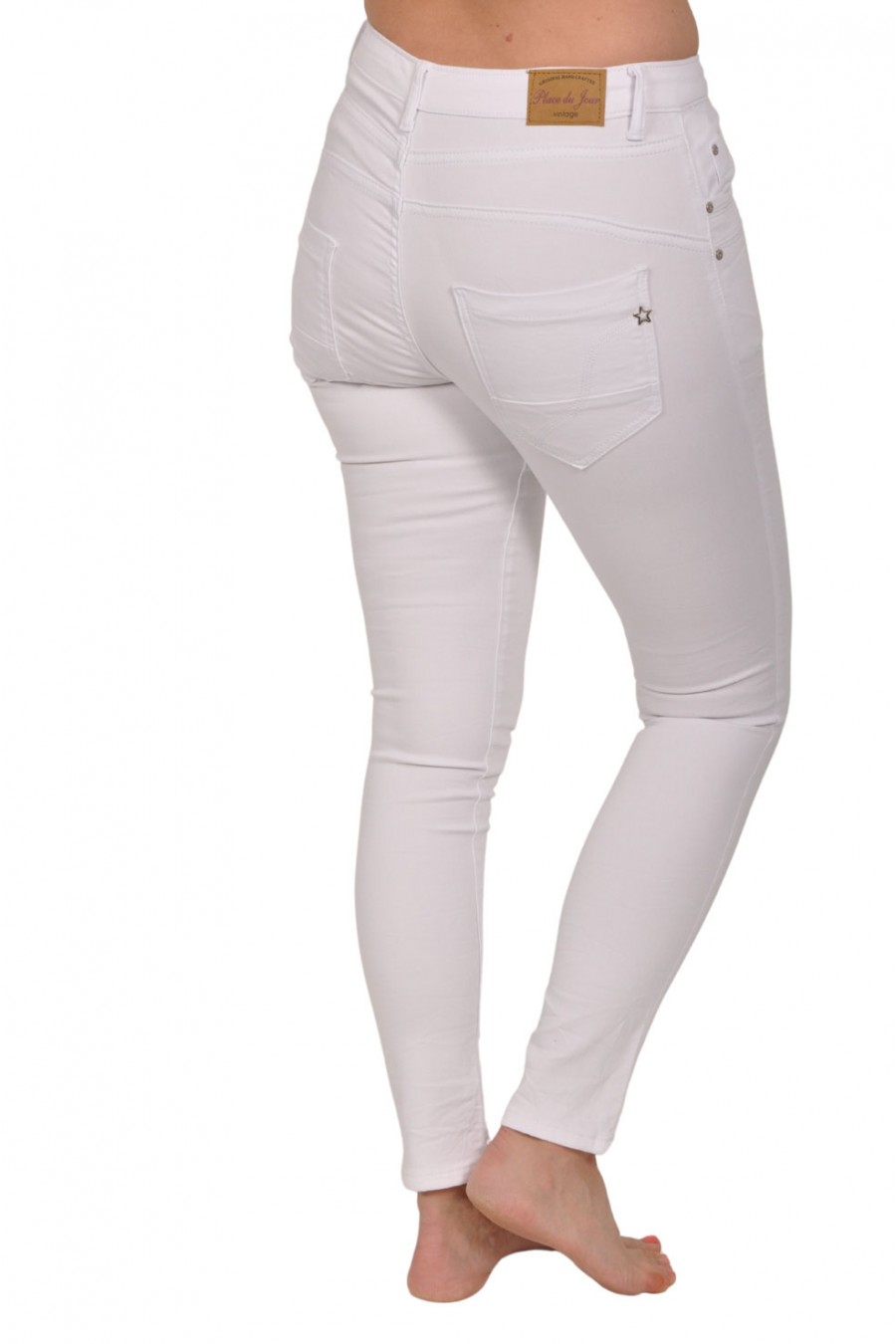 Jogjeans Place du Jour N ritssluiting wit Place du Jour